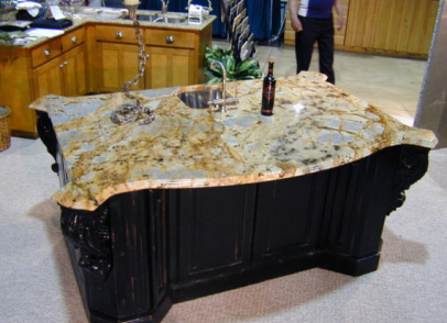 Project island kitchen table